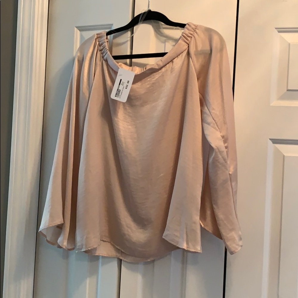 Silky off the shoulder top